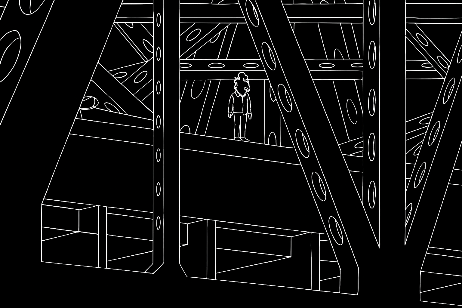 Quel panorama a metà della via